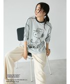 【クラフトスタンダードブティック/CRAFT STANDARD BOUTIQUE】の【ユニセックス】PEANUTS/スヌーピー ゲームシャツTEE Light Gray|ID: prp329100004093905 ipo3291000000027747113