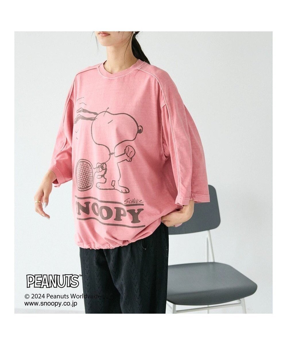 【クラフトスタンダードブティック/CRAFT STANDARD BOUTIQUE】の【ユニセックス】PEANUTS/スヌーピー ゲームシャツTEE インテリア・キッズ・メンズ・レディースファッション・服の通販 founy(ファニー) 　ファッション　Fashion　レディースファッション　WOMEN　トップス・カットソー　Tops/Tshirt　シャツ/ブラウス　Shirts/Blouses　ロング / Tシャツ　T-Shirts　カットソー　Cut and Sewn　カットソー　Cut And Sew　キャラクター　Character　今季　This Season　スポーツ　Sports　スラックス　Slacks　デニム　Denim　トレンド　Trend　人気　Popularity　フェミニン　Feminine　ポケット　Pocket　A/W・秋冬　Aw・Autumn/Winter・Fw・Fall-Winter　おすすめ　Recommend　2024年　2024　2024春夏・S/S　Ss,Spring/Summer,2024　Pink|ID: prp329100004093905 ipo3291000000027747118