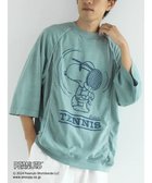 【クラフトスタンダードブティック/CRAFT STANDARD BOUTIQUE】の【ユニセックス】PEANUTS/スヌーピー 切り替えTシャツ Blue|ID: prp329100004093913 ipo3291000000027747164