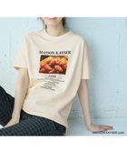 【エニィファム/any FAM】の【MAISON KAYSERコラボ】フォトプリント半袖Tシャツ 人気、トレンドファッション・服の通販 founy(ファニー) ファッション Fashion レディースファッション WOMEN トップス・カットソー Tops/Tshirt シャツ/ブラウス Shirts/Blouses ロング / Tシャツ T-Shirts カットソー Cut and Sewn インナー Inner 春 Spring カットソー Cut And Sew キャップ Cap コラボ Collaboration シンプル Simple ジャケット Jacket スリット Slit デニム Denim プリント Print 半袖 Short Sleeve S/S・春夏 Ss・Spring/Summer おすすめ Recommend 夏 Summer thumbnail アイボリー×クロワッサン|ID: prp329100004093980 ipo3291000000027747509