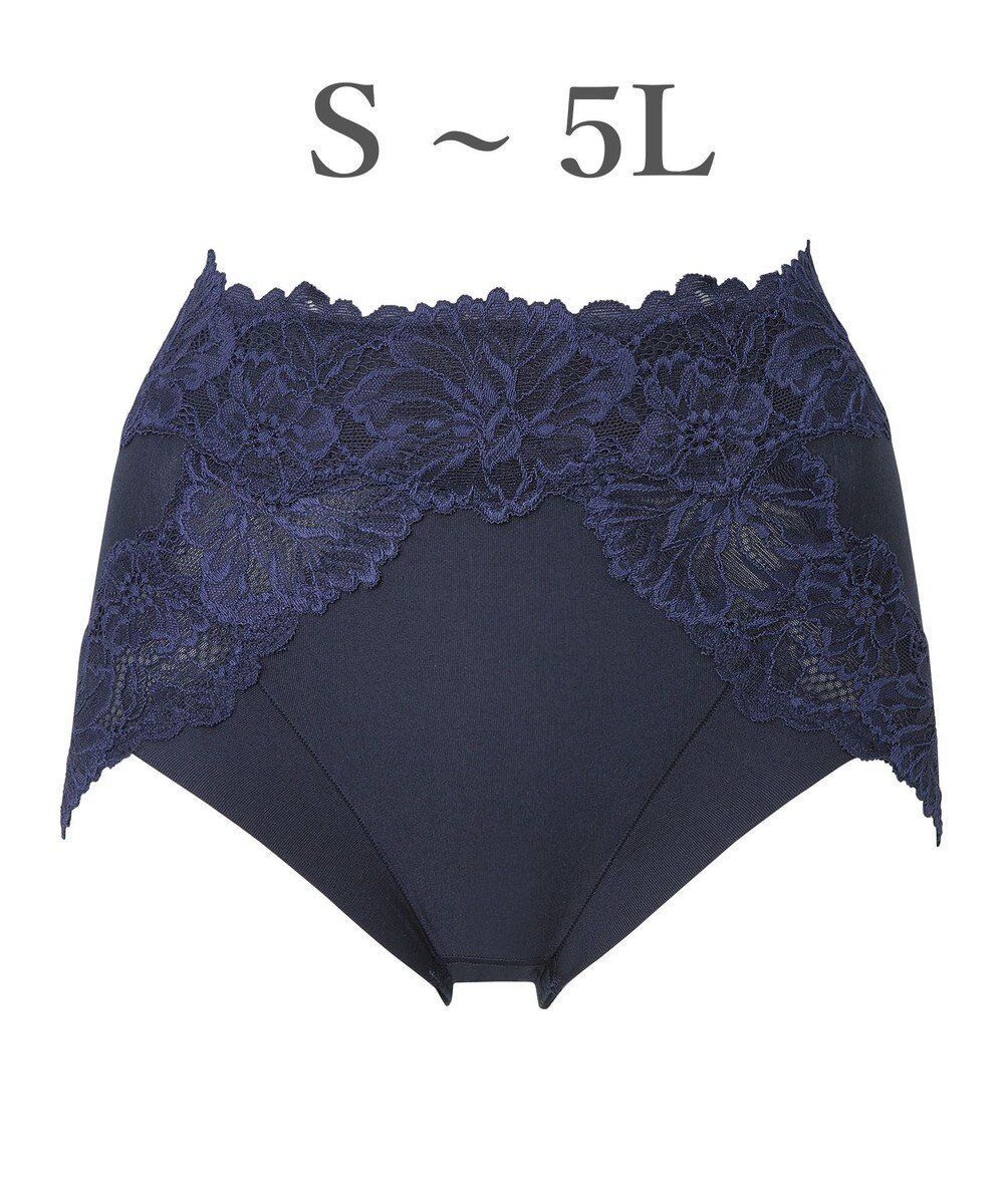 【ブラデリス ニューヨーク/BRADELIS New York】の【BRADELIS NewYork peace】おしりPラインラッピングショーツ24 深め お腹スッキリ 美尻メイク 補正下着 DB224201 インテリア・キッズ・メンズ・レディースファッション・服の通販 founy(ファニー) 　ファッション　Fashion　レディースファッション　Ladies' Fashion Online　下着・ランジェリー　Underwear　ショーツ・パンティ　Shorts　アンダーウェア　Underwear　アンダー　Under　ギャザー　Gather　ショーツ　Shorts　ストレッチ　Stretch　スーピマ　Supima　タンブラー　Tumbler　パターン　Pattern　フィット　Fit　プリント　Print　ランジェリー　Lingerie　レース　Race　ロング　Long　ローズ　Rose　再入荷　Restock/Back In Stock/Re Arrival　おすすめ　Recommend　ディープブルー|ID: prp329100004093985 ipo3291000000032297677