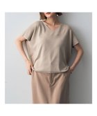 【イェッカ ヴェッカ/YECCA VECCA】のラメVネックドルマンニット Beige|ID: prp329100004093986 ipo3291000000029864626