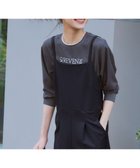 【エニィ スィス/any SiS】の【洗える】ジョーゼットロゴT ブラウス 人気、トレンドファッション・服の通販 founy(ファニー) ファッション Fashion レディースファッション WOMEN トップス・カットソー Tops/Tshirt シャツ/ブラウス Shirts/Blouses ロング / Tシャツ T-Shirts カットソー Cut and Sewn A/W・秋冬 Aw・Autumn/Winter・Fw・Fall-Winter カットソー Cut And Sew ジョーゼット Georgette プリント Print 洗える Washable thumbnail スレート|ID: prp329100004093994 ipo3291000000028474898