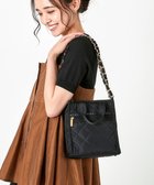 【レスポートサック/LeSportsac】のCHAIN MINI N/S TOTE/ブラックチェーンキルト ブラックチェーンキルト|ID:prp329100004093999