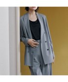 【アイシービー/iCB】のウール2WAYストレッチ ダブルブレストジャケット 人気、トレンドファッション・服の通販 founy(ファニー) ファッション Fashion レディースファッション WOMEN アウター Coat Outerwear ジャケット Jackets テーラードジャケット Tailored Jackets 洗える Washable キャミソール Camisole シェイプ Shape ジャケット Jacket ストレッチ Stretch ストレート Straight セットアップ Set Up ダブル Double ワイド Wide A/W・秋冬 Aw・Autumn/Winter・Fw・Fall-Winter 2024年 2024 2024-2025秋冬・A/W Aw/Autumn/Winter/Fw/Fall/2024-2025 thumbnail ブルーシェイド系|ID: prp329100004094039 ipo3291000000028463443