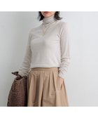 【23区/NIJYUSANKU】の【Oggi1月号/CLASSY.11月号掲載】スムージーコットン タートルネック ニット ベージュ系|ID: prp329100004094046 ipo3291000000031971553
