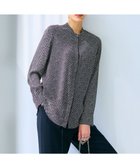 【アイシービー/iCB】の【接触冷感・UVケア・速乾・洗える】BackSatinAmunzen バンドカラーブラウス 人気、トレンドファッション・服の通販 founy(ファニー) ファッション Fashion レディースファッション Fashion for Women トップス・カットソー Cut & Sew Tops シャツ・ブラウス・オフィスカジュアル Elegant Blouses & Button-Ups 洗える Machine Washable サテン Satin, Glossy Fabric 長袖 Long Sleeve, Full Sleeve ハイネック High Neck, Mock Neck プリント Print, Printed Pattern A/W・秋冬 Autumn/Winter 夏 Summer 2024年 2024 セレモニー Ceremony 2024-2025秋冬・A/W Autumn/Winter 2024–25 AW24–25 thumbnail ブラックプリント柄系[WEB限定]|ID: prp329100004094076 ipo3291000000033617585