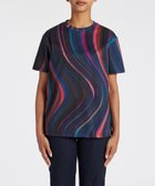 【ポール スミス/Paul Smith】のスワール オールオーバー 半袖Tシャツ 人気、トレンドファッション・服の通販 founy(ファニー) ファッション Fashion レディースファッション WOMEN トップス・カットソー Tops/Tshirt シャツ/ブラウス Shirts/Blouses ロング / Tシャツ T-Shirts カットソー Cut and Sewn A/W・秋冬 Aw・Autumn/Winter・Fw・Fall-Winter S/S・春夏 Ss・Spring/Summer おすすめ Recommend カットソー Cut And Sew プリント Print 半袖 Short Sleeve 夏 Summer thumbnail ブラック|ID: prp329100004094079 ipo3291000000028254216