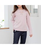 【組曲 / KIDS/KUMIKYOKU】の【110-140㎝】トロンプルイユロン Tシャツ 人気、トレンドファッション・服の通販 founy(ファニー) ファッション Fashion キッズファッション KIDS トップス・カットソー Tops/Tees/Kids A/W・秋冬 Aw・Autumn/Winter・Fw・Fall-Winter インナー Inner カットソー Cut And Sew チェック Check ベーシック Basic ボトム Bottom リボン Ribbon thumbnail ピンク|ID: prp329100004095314 ipo3291000000027764904