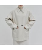 【ベイジ,/BEIGE,】のGRASSE / ステンカラーリバーショートコート 人気、トレンドファッション・服の通販 founy(ファニー) ファッション Fashion レディースファッション WOMEN アウター Coat Outerwear コート Coats ジャケット Jackets エレガント 上品 Elegant クラシカル Classical グラス Glass コンパクト Compact ショルダー Shoulder ショート Short ジャケット Jacket ドロップ Drop ロング Long A/W・秋冬 Aw・Autumn/Winter・Fw・Fall-Winter おすすめ Recommend thumbnail Ecru|ID: prp329100004095342 ipo3291000000027765019