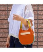 【ツモリチサト キャリー/tsumori chisato CARRY】のネコかおウレタン ミニバッグ ハンドバッグ 猫モチーフ オレンジ|ID: prp329100004095347 ipo3291000000029645740