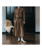 【イェッカ ヴェッカ/YECCA VECCA】のボリュームフレアニットスカート Beige|ID: prp329100004095385 ipo3291000000027765257