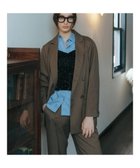 【イェッカ ヴェッカ/YECCA VECCA】のチェック柄ロングジャケット 人気、トレンドファッション・服の通販 founy(ファニー) ファッション Fashion レディースファッション WOMEN アウター Coat Outerwear ジャケット Jackets テーラードジャケット Tailored Jackets A/W・秋冬 Aw・Autumn/Winter・Fw・Fall-Winter おすすめ Recommend シェイプ Shape ジャケット Jacket ストレッチ Stretch セットアップ Set Up ダブル Double チェック Check フロント Front ベーシック Basic ポケット Pocket ロング Long thumbnail Check|ID: prp329100004095394 ipo3291000000027765308