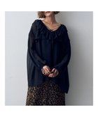 【イェッカ ヴェッカ/YECCA VECCA】のラッフルストリングシアーブラウス 人気、トレンドファッション・服の通販 founy(ファニー) ファッション Fashion レディースファッション WOMEN トップス・カットソー Tops/Tshirt シャツ/ブラウス Shirts/Blouses A/W・秋冬 Aw・Autumn/Winter・Fw・Fall-Winter おすすめ Recommend エアリー Airy シフォン Chiffon シンプル Simple フェミニン Feminine ボトム Bottom ポケット Pocket リボン Ribbon thumbnail Black|ID: prp329100004095403 ipo3291000000027765363