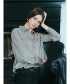 【イェッカ ヴェッカ/YECCA VECCA】のバルーンシャツ 人気、トレンドファッション・服の通販 founy(ファニー) ファッション Fashion レディースファッション WOMEN トップス・カットソー Tops/Tshirt シャツ/ブラウス Shirts/Blouses A/W・秋冬 Aw・Autumn/Winter・Fw・Fall-Winter おすすめ Recommend カフス Cuffs ギャザー Gather ストレッチ Stretch ドレープ Drape バルーン Balloon フォルム Form ポケット Pocket thumbnail Gray|ID: prp329100004095406 ipo3291000000027765376