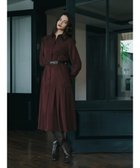 【イェッカ ヴェッカ/YECCA VECCA】のマーメイドシャツワンピース 人気、トレンドファッション・服の通販 founy(ファニー) ファッション Fashion レディースファッション WOMEN ワンピース Dress シャツワンピース Shirt Dresses A/W・秋冬 Aw・Autumn/Winter・Fw・Fall-Winter カフス Cuffs シェイプ Shape シャーリング Shirring シンプル Simple プリーツ Pleats ポケット Pocket マーメイド Mermaid メタル Metal 秋 Autumn/Fall thumbnail Bordeaux|ID: prp329100004095434 ipo3291000000027765545