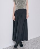 【アイシービー/iCB】の【洗える】 エステルメモリータフタ ロングスカート ブラック系|ID: prp329100004095484 ipo3291000000033682393