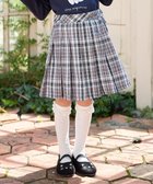 【エニファム/any FAM / KIDS】のラメチェックプリーツスカパン チャコール系|ID: prp329100004096749 ipo3291000000031211280