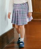 【エニィ/ANY / KIDS】のラメチェックプリーツスカパン ラベンダー系|ID: prp329100004096749 ipo3291000000033616553