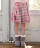 【エニィ/ANY / KIDS】のラメチェックプリーツスカパン ピンク系|ID: prp329100004096749 ipo3291000000035660178