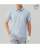 【23区 ゴルフ/23区GOLF / MEN】の【MEN】【吸水速乾/UVカット】アザミ小紋柄半袖ポロシャツ 人気、トレンドファッション・服の通販 founy(ファニー) ファッション Fashion メンズファッション MEN トップス・カットソー Tops/Tshirt/Men シャツ Shirts ポロシャツ Polo Shirts A/W・秋冬 Aw・Autumn/Winter・Fw・Fall-Winter おすすめ Recommend なめらか Smooth ストレッチ Stretch ベスト Vest ポロシャツ Polo Shirt モチーフ Motif 半袖 Short Sleeve 吸水 Water Absorption thumbnail ダルブルー系5|ID: prp329100004096791 ipo3291000000027782232