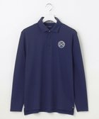 【23区 ゴルフ/23区GOLF / MEN】の【MEN】【UVカット】ハニカムカノコ長袖ポロシャツ ネイビー系|ID: prp329100004096794 ipo3291000000027782243