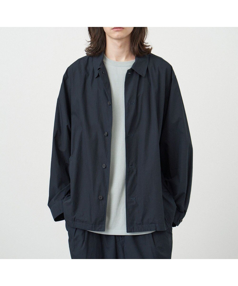 【エイトン/ATON】のKYOTO TSURIZOME COTTON カバーオール - UNISEX インテリア・キッズ・メンズ・レディースファッション・服の通販 founy(ファニー) 　ファッション　Fashion　レディースファッション　WOMEN　アウター　Coat Outerwear　ジャケット　Jackets　春　Spring　ジャケット　Jacket　ユニセックス　Unisex　S/S・春夏　Ss・Spring/Summer　夏　Summer　NAVY|ID: prp329100004096798 ipo3291000000027782274