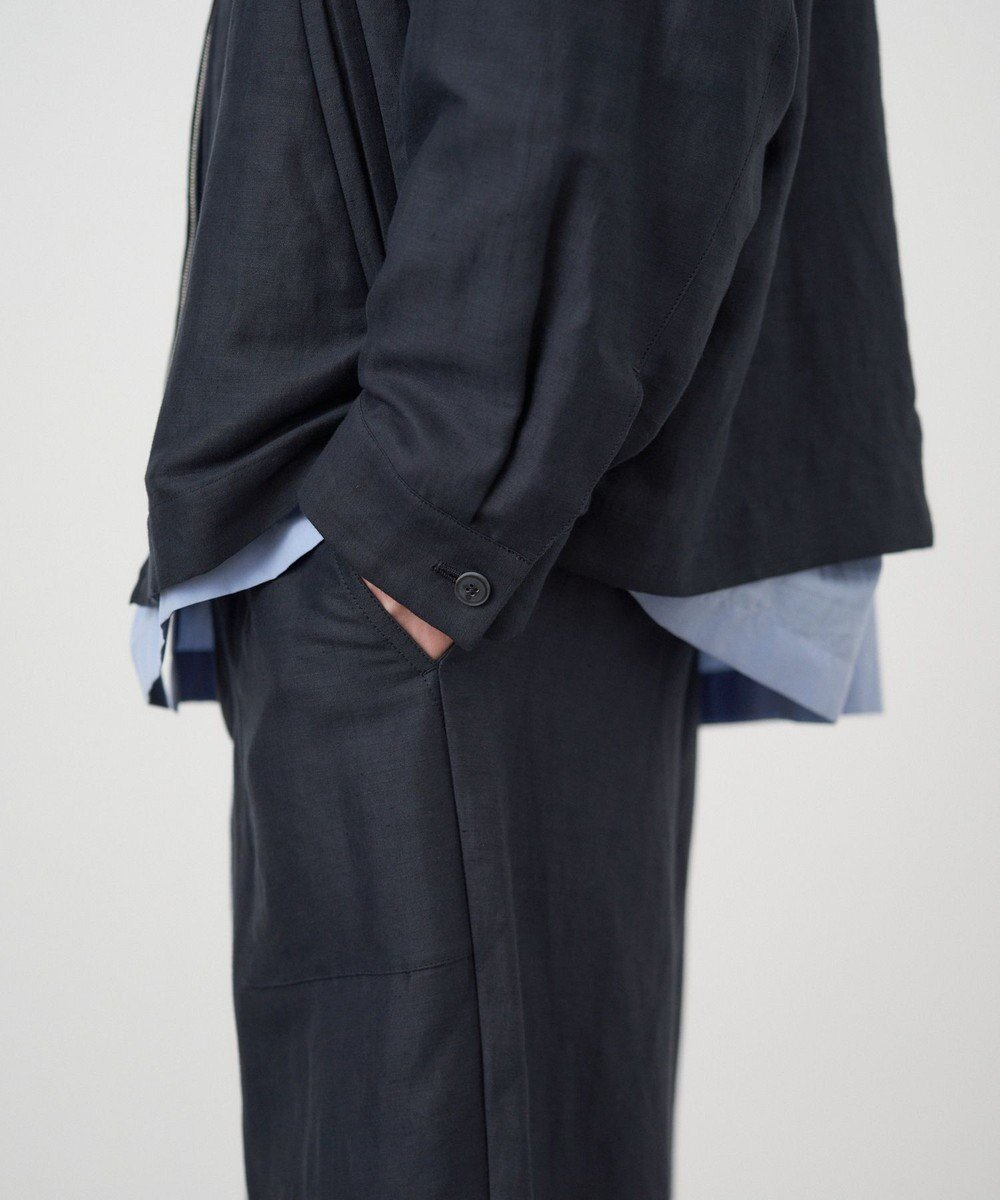 【エイトン/ATON】のCOTTON HEMP SATIN ベイカーパンツ - UNISEX 人気、トレンドファッション・服の通販 founy(ファニー) 　ファッション　Fashion　レディースファッション　WOMEN　パンツ　Pants　S/S・春夏　Ss・Spring/Summer　ユニセックス　Unisex　ストレート　Straight　ツイル　Twill　ループ　Loop　ワイド　Wide　夏　Summer　春　Spring　 other-1|ID: prp329100004096800 ipo3291000000027782277