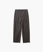 【エイトン/ATON】のNIDOM SILK ワイドパンツ - UNISEX CHARCOAL GRAY|ID:prp329100004096803