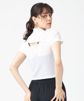 【チャコット/Chacott】のChacott BALANCE シアーテレコクロップドTシャツ 人気、トレンドファッション・服の通販 founy(ファニー) ファッション Fashion レディースファッション WOMEN トップス・カットソー Tops/Tshirt シャツ/ブラウス Shirts/Blouses ロング / Tシャツ T-Shirts インナー Inner クロップド Cropped コンパクト Compact シアー Sheer ストレッチ Stretch スポーツ Sports スリット Slit デニム Denim レギンス Leggings ロング Long |ID:prp329100004096819