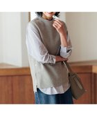 【23区/NIJYUSANKU】の【洗える】ベーシックカタアゼ ニットベスト 人気、トレンドファッション・服の通販 founy(ファニー) ファッション Fashion レディースファッション WOMEN アウター Coat Outerwear トップス・カットソー Tops/Tshirt ニット Knit Tops ベスト/ジレ Gilets/Vests 2024年 2024 2024-2025秋冬・A/W Aw/Autumn/Winter/Fw/Fall/2024-2025 A/W・秋冬 Aw・Autumn/Winter・Fw・Fall-Winter 冬 Winter カットソー Cut And Sew シルク Silk ストレッチ Stretch バランス Balance ベスト Vest 洗える Washable 畦 Ridge thumbnail ベージュ系|ID: prp329100004096899 ipo3291000000027782946