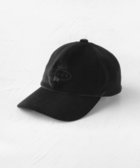 【トッカ/TOCCA】の【防臭・吸水速乾・UVカット・サイズ調整可・リボン取り外し可】VELVET LOGOCAP キャップ ブラック系|ID: prp329100004096996 ipo3291000000027783346