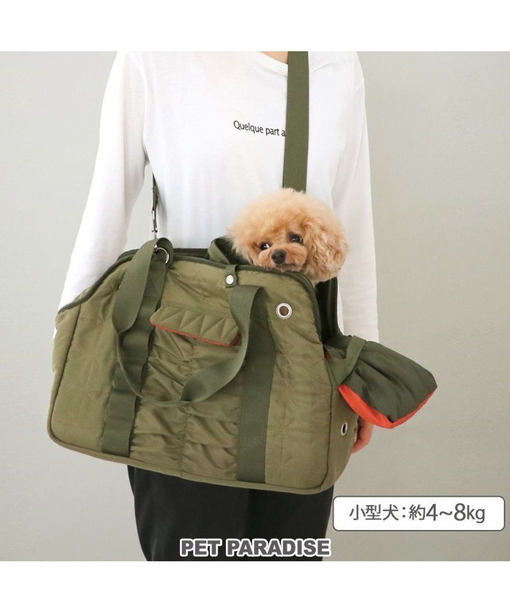 【ペットパラダイス/PET PARADISE / GOODS】のペットパラダイス あごのせ キャリーバッグ 《キルトギャザー》 小型犬 約4～8kg 人気、トレンドファッション・服の通販 founy(ファニー) 　スーツケース キャリーケース　Suitcase　キルティング　Quilting　キルト　Quilt　ギャザー　Gather　クッション　Cushion　コンパクト　Compact　ショルダー　Shoulder　ポケット　Pocket　ラップ　Wrap　犬　Dog　ホーム・キャンプ・アウトドア・お取り寄せ　Home,Garden,Outdoor,Camping Gear　ペットグッズ　Pet Supplies　 other-1|ID: prp329100004098526 ipo3291000000027800745