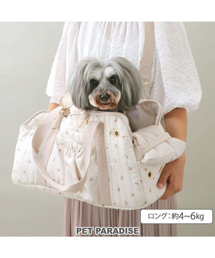 【ペットパラダイス/PET PARADISE / GOODS】のペットパラダイス あごのせキャリーバッグ 《チューリップ柄》 ロング 約4～6kg インテリア・キッズ・メンズ・レディースファッション・服の通販 founy(ファニー) https://founy.com/ スーツケース キャリーケース Suitcase クッション Cushion コンパクト Compact ショルダー Shoulder チューリップ Tulip ポケット Pocket ラップ Wrap ロング Long 犬 Dog ホーム・キャンプ・アウトドア・お取り寄せ Home,Garden,Outdoor,Camping Gear ペットグッズ Pet Supplies |ID: prp329100004098528 ipo3291000000027800749