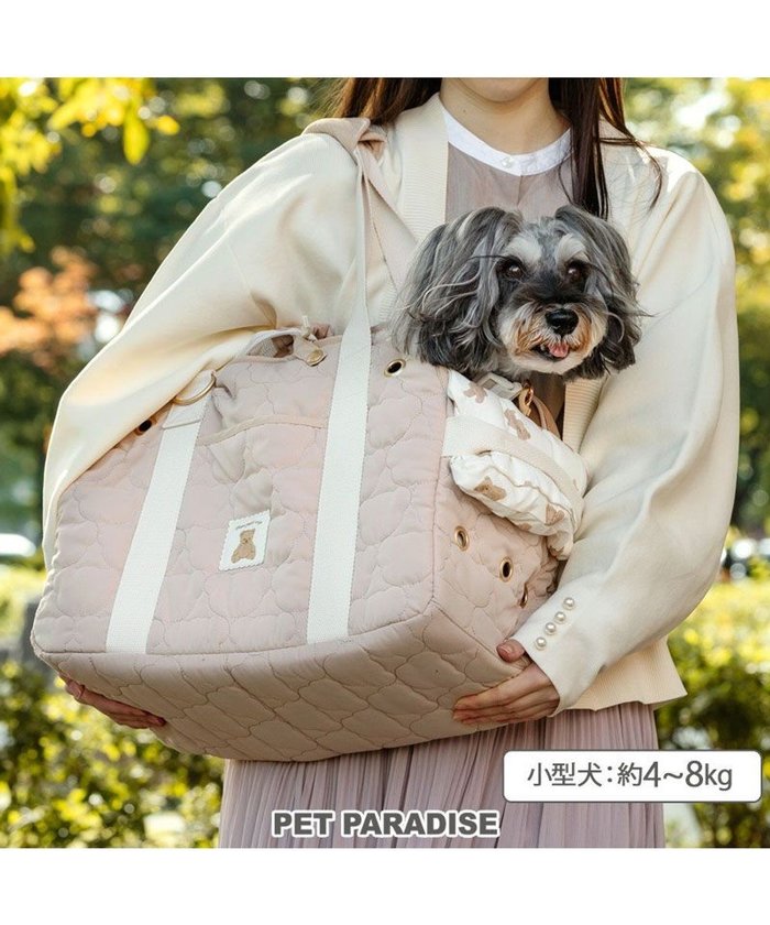 【ペットパラダイス/PET PARADISE / GOODS】のペットパラダイス くまちゃん あごのせ キャリーバッグ 小型犬 約4～8kg インテリア・キッズ・メンズ・レディースファッション・服の通販 founy(ファニー) https://founy.com/ スーツケース キャリーケース Suitcase クッション Cushion クール Cool ショルダー Shoulder ラップ Wrap 犬 Dog ホーム・キャンプ・アウトドア・お取り寄せ Home,Garden,Outdoor,Camping Gear ペットグッズ Pet Supplies |ID: prp329100004098532 ipo3291000000029502033