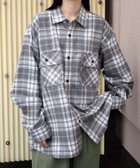 【ウィゴー/WEGO】の【ユニセックス着用ITEM/SMLサイズ展開】チェックネルシャツ 人気、トレンドファッション・服の通販 founy(ファニー) ファッション Fashion レディースファッション WOMEN トップス・カットソー Tops/Tshirt シャツ/ブラウス Shirts/Blouses 春 Spring 秋 Autumn/Fall カーゴパンツ Cargo Pants カーディガン Cardigan コンパクト Compact ショート Short シンプル Simple スマホ Smartphone チェック Check デニム Denim トレンド Trend 定番 Standard 羽織 Haori A/W・秋冬 Aw・Autumn/Winter・Fw・Fall-Winter 再入荷 Restock/Back In Stock/Re Arrival おすすめ Recommend 夏 Summer thumbnail 柄4|ID: prp329100004098546 ipo3291000000028463327