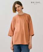 【ベイジ,/BEIGE,】の【BEIGE,ecru/WEB限定・洗える】JERSEY STITCH / コットンオーバサイズトップス 人気、トレンドファッション・服の通販 founy(ファニー) ファッション Fashion レディースファッション WOMEN トップス・カットソー Tops/Tshirt シャツ/ブラウス Shirts/Blouses ロング / Tシャツ T-Shirts カットソー Cut and Sewn A/W・秋冬 Aw・Autumn/Winter・Fw・Fall-Winter S/S・春夏 Ss・Spring/Summer カットソー Cut And Sew 夏 Summer 洗える Washable thumbnail Nude camel|ID: prp329100004098581 ipo3291000000028110918