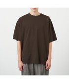 【エイトン/ATON】のNATURAL DYED NUBUCK クルーネックTシャツ - UNISEX BROWN|ID: prp329100004100648 ipo3291000000027836962