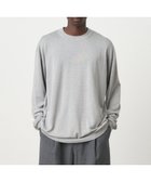 【エイトン/ATON】のGARMENT DYED SILK WASHI クルーネックセーター - UNISEX GRAY|ID: prp329100004100649 ipo3291000000027836969