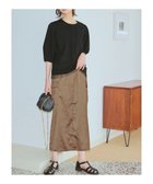 【エニィ スィス/any SiS】の【WEB・一部店舗限定】サテンカーゴ スカート 人気、トレンドファッション・服の通販 founy(ファニー) ファッション Fashion レディースファッション WOMEN スカート Skirt 秋 Autumn/Fall サテン Satin ストレッチ Stretch トレンド Trend ビンテージ Vintage フラット Flat フラップ Flap ポケット Pocket 半袖 Short Sleeve A/W・秋冬 Aw・Autumn/Winter・Fw・Fall-Winter thumbnail カーキブラウン|ID: prp329100004100651 ipo3291000000027836992