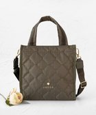 【トッカ/TOCCA】の【撥水】CHECKER CLOVER QUILTMINIBAG キルトミニバッグ カーキ系|ID: prp329100004100654 ipo3291000000031889537