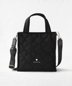【トッカ/TOCCA】の【撥水】CHECKER CLOVER QUILTMINIBAG キルトミニバッグ ブラック系|ID: prp329100004100654 ipo3291000000031889539