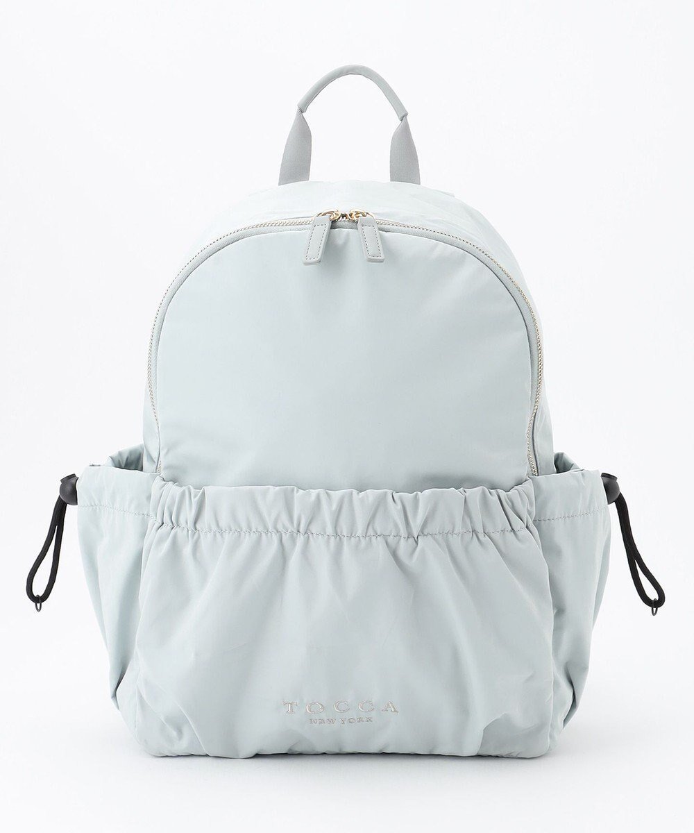 【トッカ/TOCCA】の【WEB限定&一部店舗限定】SANA BACKPACK バックパック インテリア・キッズ・メンズ・レディースファッション・服の通販 founy(ファニー) 　ファッション　Fashion　レディースファッション　WOMEN　バッグ　Bag　アウトドア　Outdoor　エアリー　Airy　クラウン　Crown　シューズ　Shoes　スポーツ　Sports　財布　Wallet　テクスチャー　Texture　トラベル　Travel　フェミニン　Feminine　フリル　Frills　ポケット　Pocket　リュック　Ruck Sack　リラックス　Relax　旅行　Travel　ビジネス 仕事 通勤　Business　サックスブルー系|ID: prp329100004101668 ipo3291000000027863924