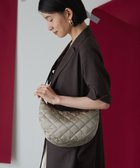 【ラシット/russet】の【2024AW】キルティングラウンドショルダーバッグ(CE-1407) Gray|ID:prp329100004105841