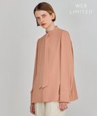 【ベイジ,/BEIGE,】の【WEB限定・洗える】MIRABEAU / 2WAYストレッチボウタイブラウス D Nude|ID:prp329100004105962