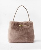 【トッカ/TOCCA】のLIASON FUR BAG ファーバッグ グレージュ系|ID:prp329100004105982