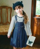 【エニファム/any FAM / KIDS】のデニムジャンパースカート 人気、トレンドファッション・服の通販 founy(ファニー) ファッション Fashion キッズファッション KIDS ワンピース Dress/Kids A/W・秋冬 Aw・Autumn/Winter・Fw・Fall-Winter インナー Inner ガーリー Girly スカラップ Scalloped デニム Denim ポケット Pocket ロング Long ワンポイント One Point thumbnail ネイビー|ID: prp329100004105991 ipo3291000000028463291