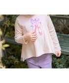 【エニファム/any FAM / KIDS】のトゥシューズバックシャン長袖Tシャツ 人気、トレンドファッション・服の通販 founy(ファニー) ファッション Fashion キッズファッション KIDS トップス・カットソー Tops/Tees/Kids A/W・秋冬 Aw・Autumn/Winter・Fw・Fall-Winter カットソー Cut And Sew チュール Tulle ドット Dot ビジュー Bijou ポケット Pocket モチーフ Motif リボン Ribbon 長袖 Long Sleeve thumbnail エクリュ|ID: prp329100004105992 ipo3291000000027984557