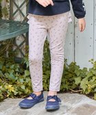 【エニィ/ANY / KIDS】の【WEB限定】フリル付き総柄レギンス ミルクティー×ラベンダー花柄|ID: prp329100004105995 ipo3291000000034321941