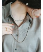 【イェッカ ヴェッカ/YECCA VECCA】の【2点SET】チェーン×メタルロングネックレス 人気、トレンドファッション・服の通販 founy(ファニー) ファッション Fashion レディースファッション WOMEN ジュエリー Jewelry ネックレス Necklaces おすすめ Recommend アクセサリー Accessories ショート Short シンプル Simple スタイリッシュ Stylish チェーン Chain ネックレス Necklace ロング Long thumbnail Silver|ID: prp329100004106153 ipo3291000000027921787